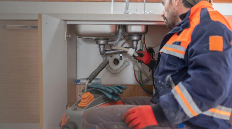 Professional slab leak plumber services in Husser, LA